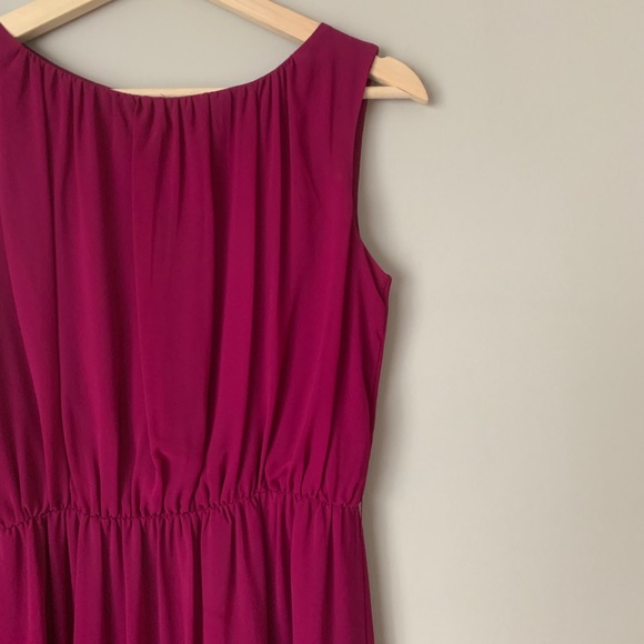 {Gianni Bini} Chiffon Sleeveless Maxi Dress - Picture 3 of 3